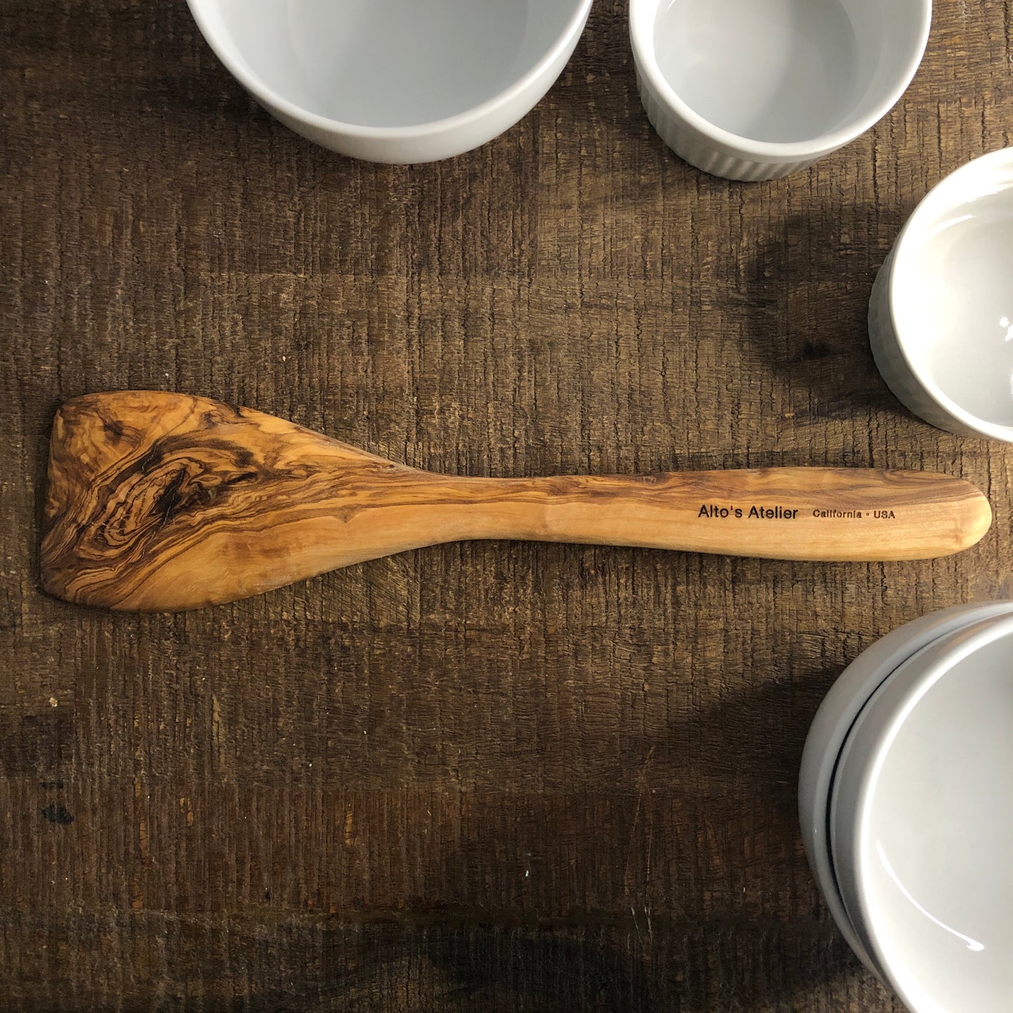 Wooden Spatula made from Olive Wood, Master Chef