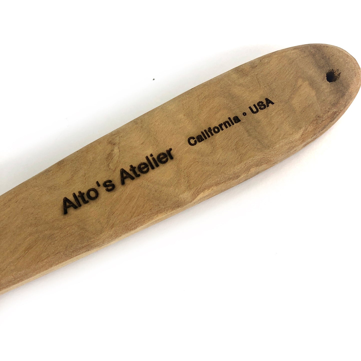 Wooden Spoon made from Olive Wood: Kiss the Chef