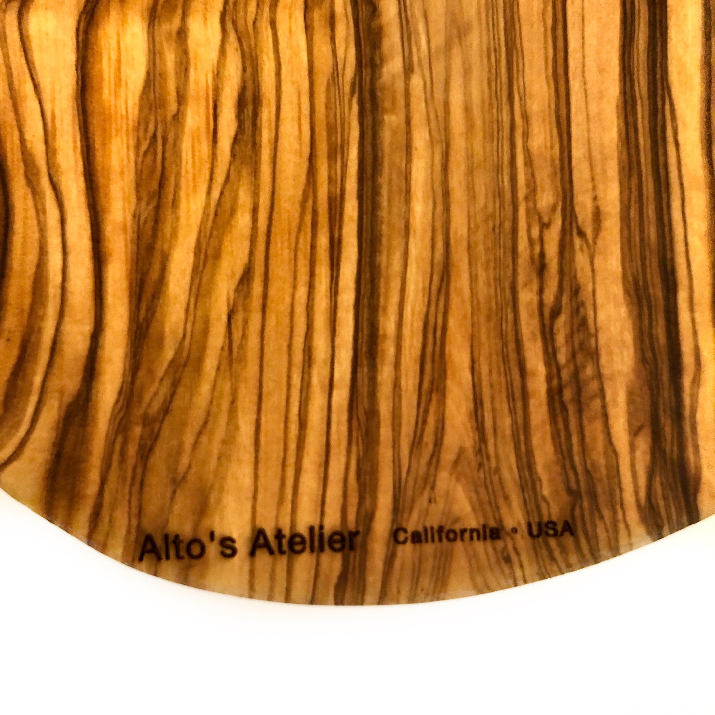 Olive Wood Serving Board: Blissful Bites Laser Etched Appetizer Board