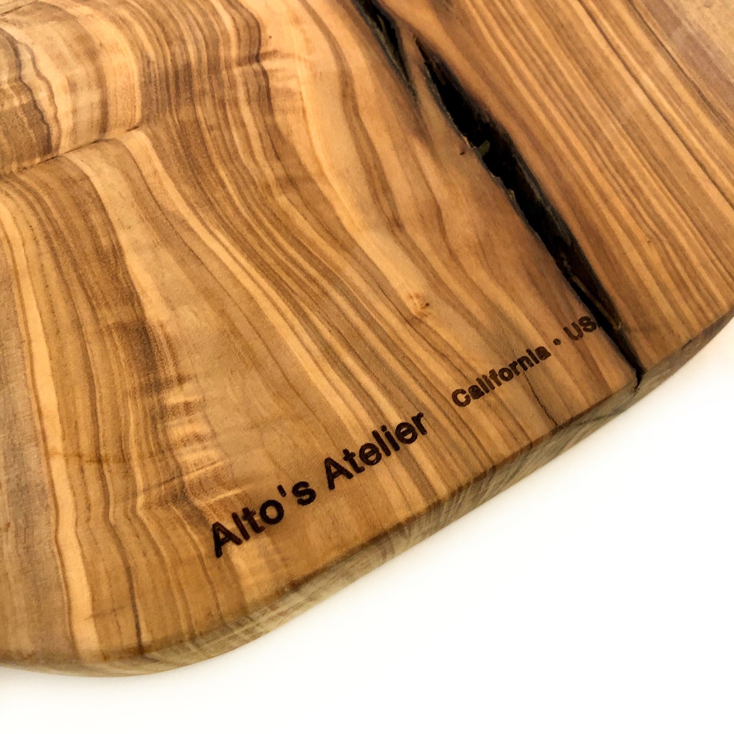 Olive Wood Serving Board: Hors d'oeuvres Laser Etched Appetizer Board