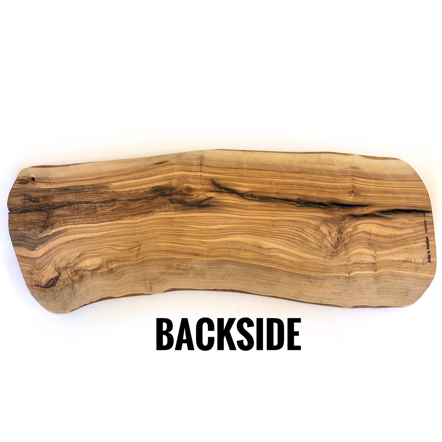 Olive Wood Serving Board: Hors d'oeuvres Laser Etched Appetizer Board