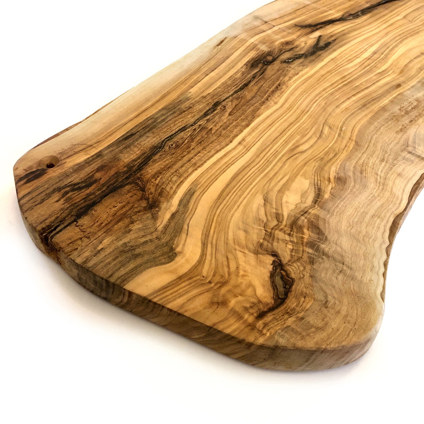 Olive Wood Serving Board: Hors d'oeuvres Laser Etched Appetizer Board