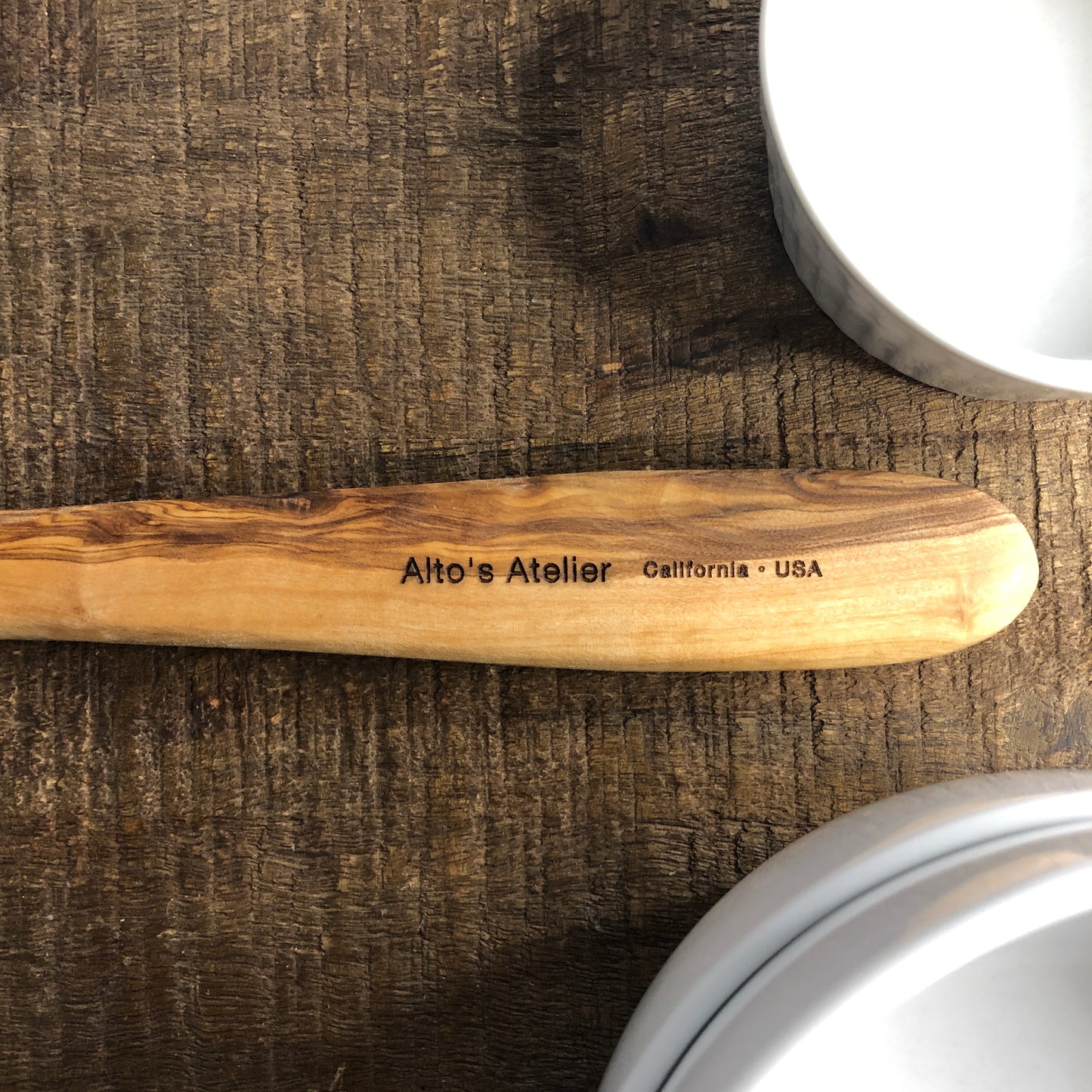 Wooden Spatula made from Olive Wood, Master Chef