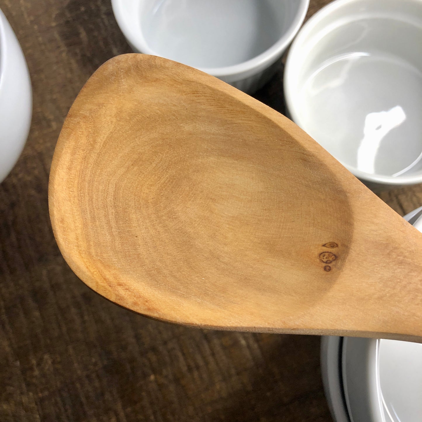 Wooden Spoon made from Olive Wood: Stir, Mix, Fold