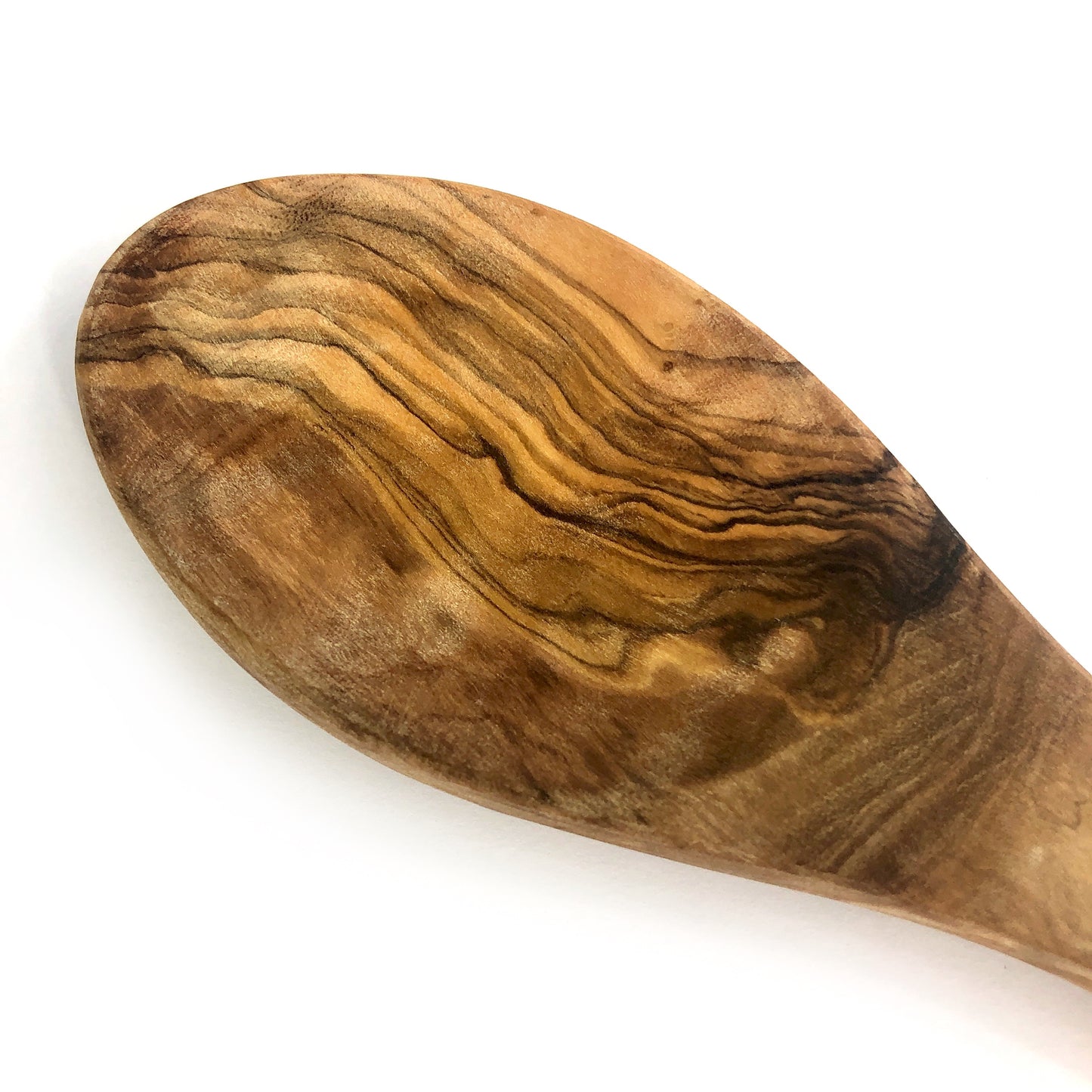 Wooden Spoon made from Olive Wood: Kiss the Chef