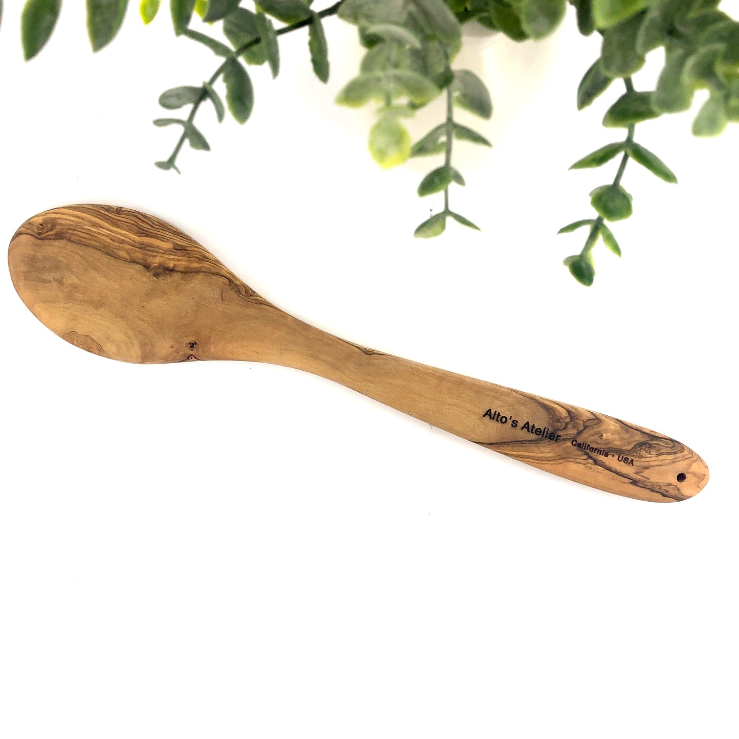 Wooden Spoon made from Olive Wood: Kitchen Queen